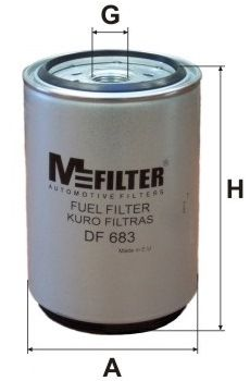 Топливный фильтр MFilter (DF683)