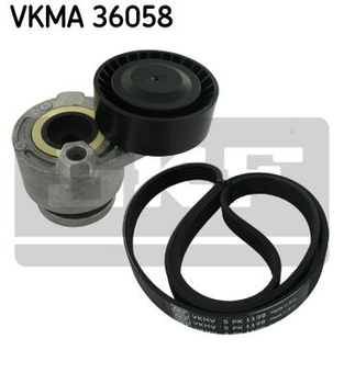 Полікліновий ремінний комплект SKF (VKMA36058)