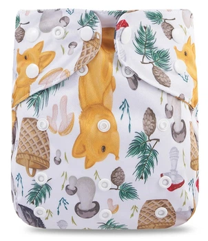 Многоразовый подгузник-обложка Elinfant 3-15 кг (EF434)