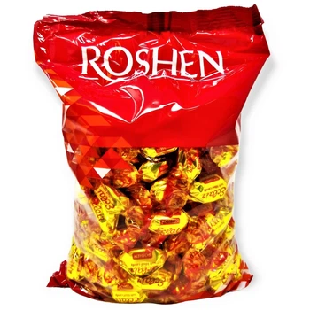 Карамель Roshen Еклер молочна з начинкою 1 кг