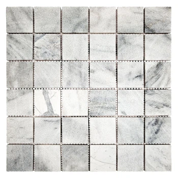 Мозаика из мрамора Матовая МКР-3СН (47x47) White Mix