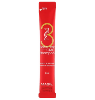 Відновлювальний шампунь з амінокислотами — Masil 3 Salon Hair CMC Shampoo, 8 мл