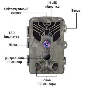 Мисливська Trail Camera Suntek HC 810A