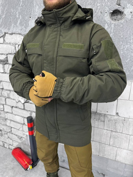 Куртка тактическая зимняя олива размер M