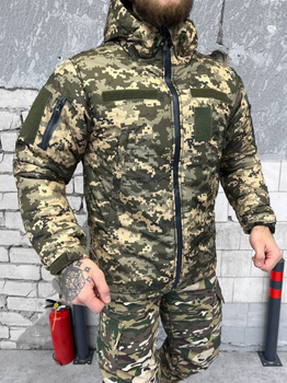 Куртка тактическая зимняя пиксель размер XXL