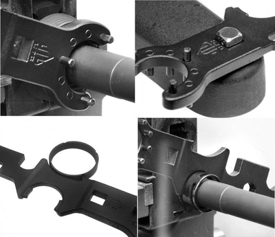 Ключ Leapers UTG Armorer's Multi-Function Wrench для обслуживания AR-15 / AR-10 / AR-308