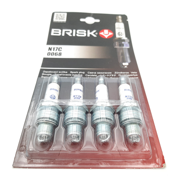 Свечи BRISK Super N17C на ГАЗ, ГАЗЕЛЬ, Волга, УАЗ, Соболь (короткая резьба)