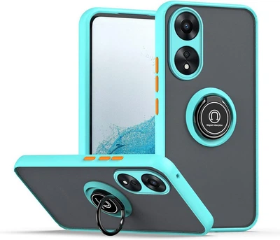 Захисний чохол MatteLuxe OPPO A78 (з кільцем) Light Blue (34662-0B)