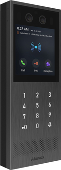 Wieloabonencka panel wywoławcza z rozpoznawaniem twarzy, NFC i Bluetooth Akuvox X912S (6933964802349)