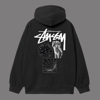 Теплий худі Stussy hoodie, Розмір L, S0043 – Брендовий одяг | ROZETKA