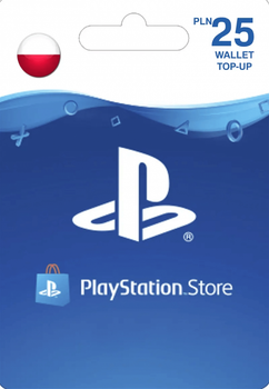 PSN Card 25 PLN | Playstation Network Poland (ключ активації)