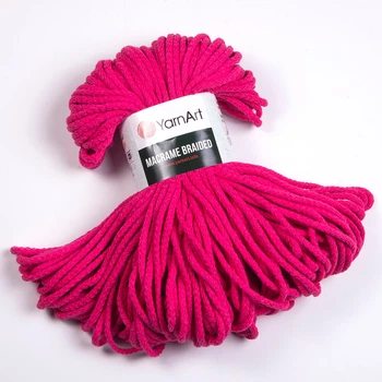 Пряжа YarnArt Macrame Braided / ЯрнАрт Макраме Брейдед 771малина