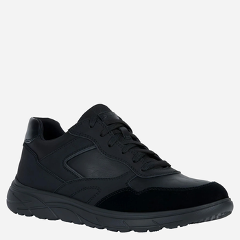 Sneakersy męskie na platformie do kostki GEOX GEOU36E1D0PTEKC9999 41 Czarne (8056206224834)