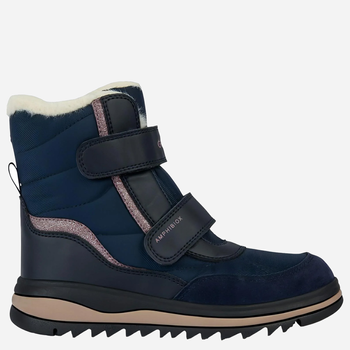 Дитячі зимові черевики для дівчинки GEOX GEOJ36EWB054FUC4002 31 Сині (8056206356337)