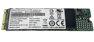 SSD накопитель Union Memory 128GB 2280 M.2 SATA (SSS0T05420)