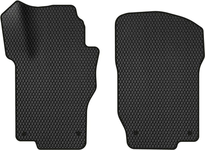 EVA коврики EVAtech в салон авто передние для Mercedes-Benz GL-Class (X164) 7 seats 2006-2012 1 поколение SUV USA 2 шт Black (MB33579AD2MS4RBB)