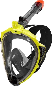 Полнолицевая маска Aqua Speed DRIFT 9936 (249-38) Унисекс S/M Черно-желтая (5908217699367)