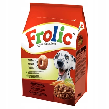 Sucha karma dla psów Frolic wołowina 2.8 kg (5900951292101)