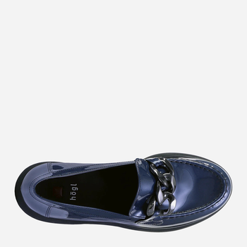 Loafersy damskie skórzane