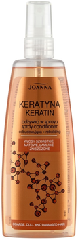 Odżywka w sprayu Joanna Keratyna do włosów matowych i zniszczonych odbudowująca 150 ml (5901018011772)