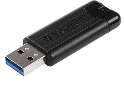 Pamięć flash USB Verbatim PinStripe USB 3.0 32GB Black (23942493174)