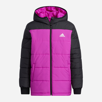 Дитяча зимова куртка для дівчинки Adidas Yk Padded Jkt H45028 104 см Фуксія (4065421798901)