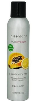 Мус для миття тіла Greenland Fruit Emotions Папайя-Лимон 200 мл (5016763922614)