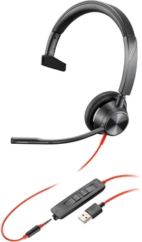 Гарнитура Poly BlackWire C3315-M USB-A HS Mono (76J13AA)