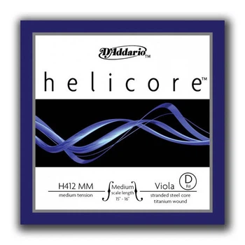 Струна Ре для альта D'Addario Helicore Viola Single D String Medium Scale Medium Tension