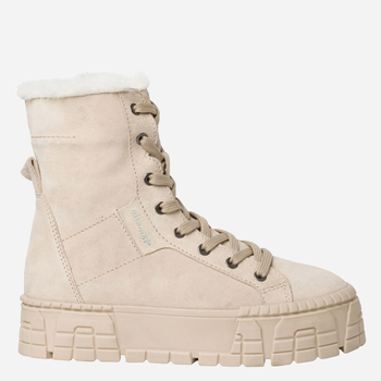 Жіночі зимові черевики високі TAMARIS WOR26841-41-375 39 Бежеві (4064197866685)