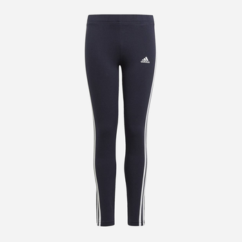 Підліткові спортивні лосини для дівчинки Adidas G 3S Leg GN4063 164 см Темно-сині (4064036246135)