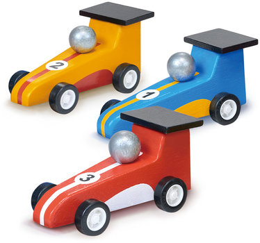 Zestaw samochodów wyścigowych Mentari Pullback Racers (0191856079149)