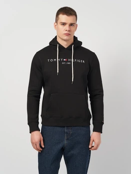 Худі утеплене чоловіче Tommy Hilfiger 11297.1 M (46) Чорне (2000000011721)