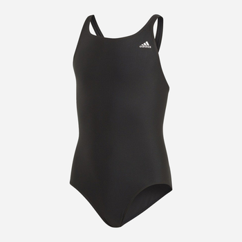 Dziecięcy strój kąpielowy jednoczęściowy na basen dla dziewczynki Adidas Fit Suit Sol Y DY5923 110 cm Czarny (4061626550672)