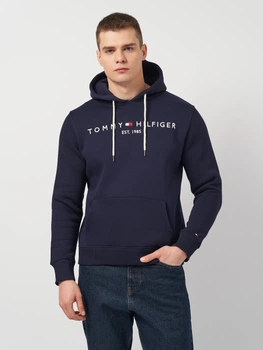 Худі утеплене чоловіче Tommy Hilfiger 11297.3 S (44) Темно-синє (2000000011813)