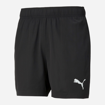 Спортивні шорти чоловічі Puma Active Woven Shorts 586728-01 M 5" Чорні (4063697497887)