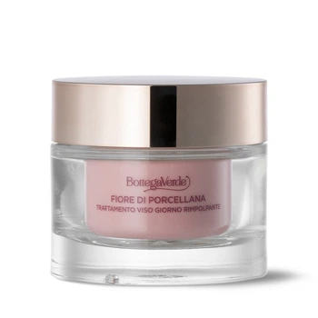 Денний крем для обличчя з ефектом наповнення «Fiore Di Porcellana» (2482) Bottega Verde