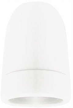 Керамічний патрон для лампочки DPM E27 білий (5903332583362)