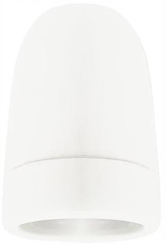 Ceramiczna oprawka do żarówki DPM E27 biała (5903332583362)