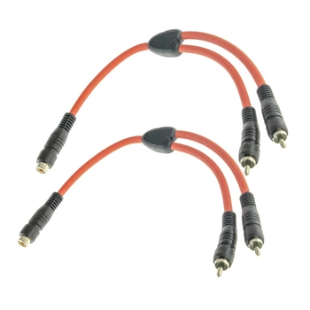 Межблочный RCA разветвитель Cyclone AW-Y2M (2 кабеля)