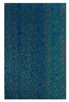 Флексика(фоаміран) "WB" /7644/ 20*30см , БЛАКИТНИЙ лазерний. 1,5мм