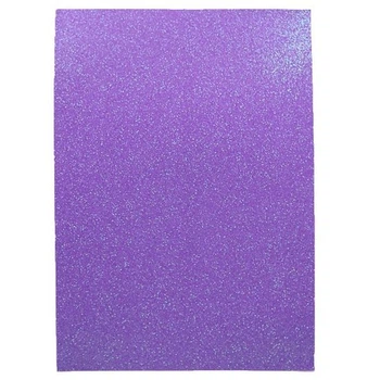 Флексика(фоаміран) "JO" /17IKA4-7106/ EVA 1,7mm A4 IRIDESCENT з клеєм "Фіолетовий"
