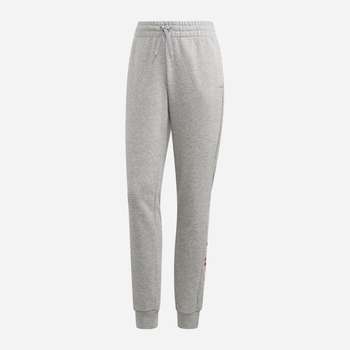 Спортивні штани жіночі Adidas W Essentials Linear Pant FM6807 2XL Сірі (4062055434076)