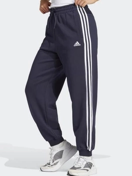Spodnie dresowe damskie Adidas W 3S Ft Ls Pt IC4386 S Granatowe (4066752296371)
