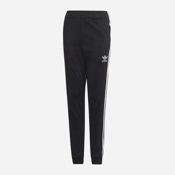 Młodzieżowe spodnie dresowe dla chłopca Adidas Superstar Pants DV2879 140 cm Czarne (4060515179543)