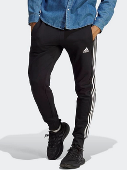 Spodnie dresowe męskie Adidas M 3S Ft Tc Pt HA4337 2XL Czarne (4066745416670)