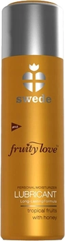 Інтимний гель Swede Fruity Love Lubricant зволожувальний Tropical Fruits 100 мл (7350028784455)