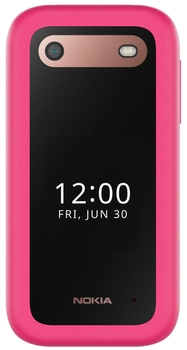 Telefon komórkowy Nokia 2660 Flip 48/128MB DualSim Pop Pink (6438409088345)