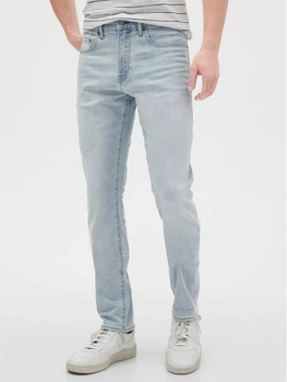 Джинсы Slim Fit мужские GAP 261702379 40W 32L Голубые (1159790993)