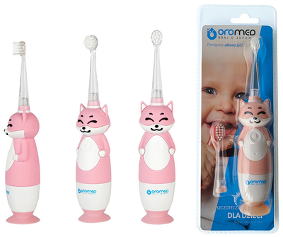 Електрична зубна щітка Oromed ORO-KIDS PINK
